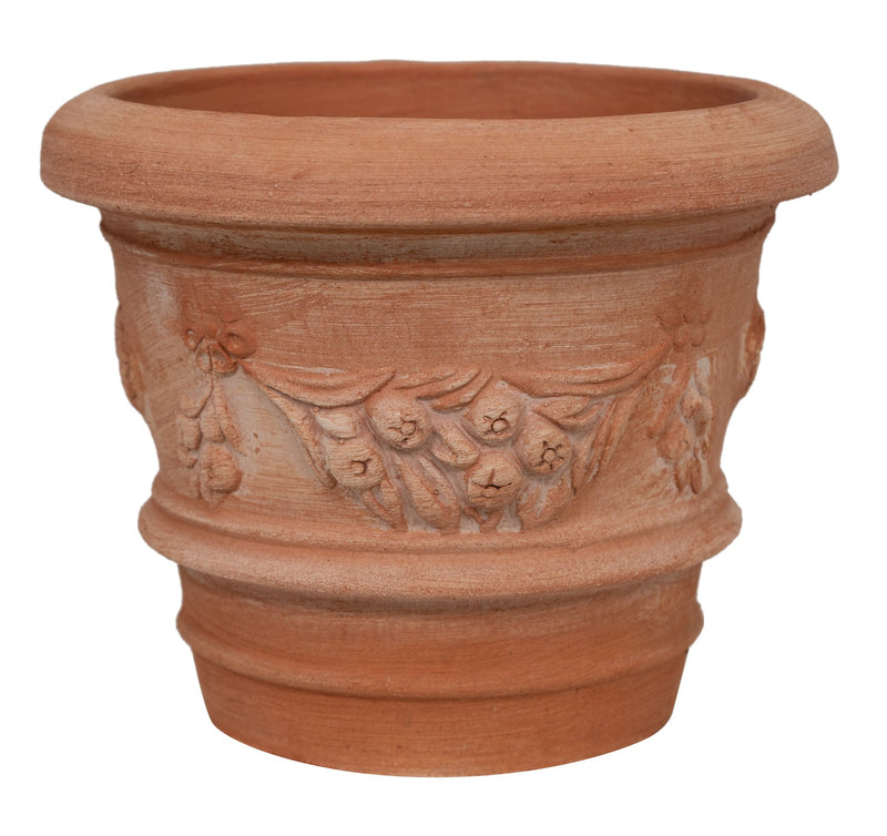 Biscottini Vaso in Terracotta 100% Made in Italy interamente Lavorata a Mano