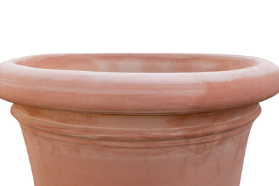 Biscottini Vaso in Terracotta 100% Made in Italy interamente Lavorato a Mano orcio conca