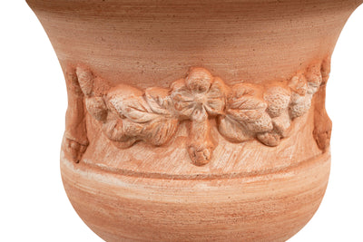 Biscottini Vaso coppa in Terracotta 100% Made in Italy interamente Lavorata a Mano