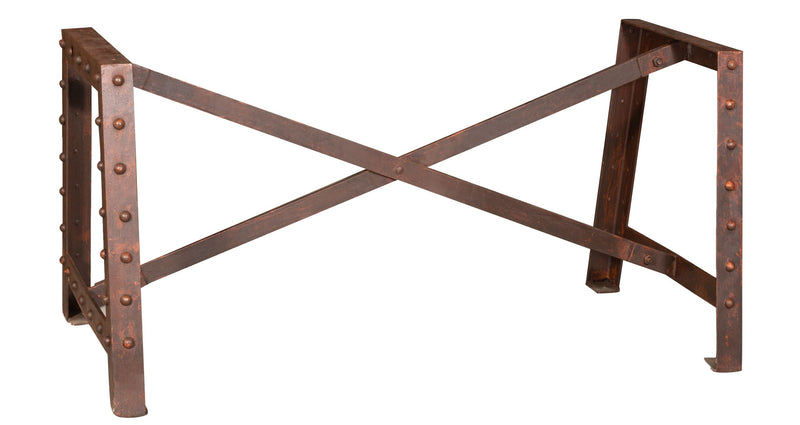 Biscottini Base per Tavolo in ferro, L146xPR75xH72 cm Molto robusta resistente Offerta