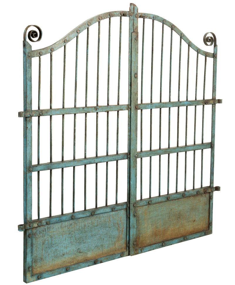 Biscottini Cancelletto in ferro finitura anticata Molto Robusto cancello Offerta Speciale