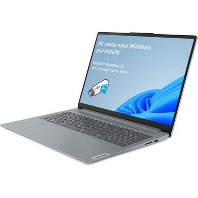 Laptop Lenovo Ideapad Slim 3 16IAH8  16'' WUXGA - INTEL i5-12450H - 16 GB di RAM - 512 GB SSD - Senza Windows - AZERTY