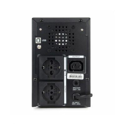 VULTECH UPS1500VA-PURE - GRUPPO DI CONTINUIT LINE INTERACTIVE CON ONDA SINUSOIDALE PURA - LCD - 2 PRESE - 1 PRESA IEC13