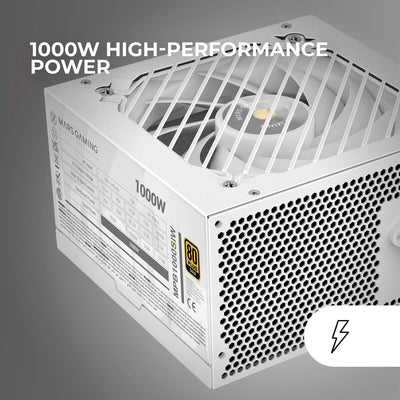 Fonte di Alimentazione Mars Gaming MPB1000SIW ATX 1000 W 80 Plus Gold