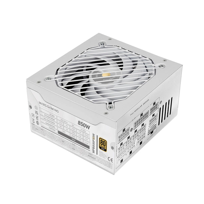 Fonte di Alimentazione Mars Gaming MPB850PSIW ATX 850 W 80 Plus Gold