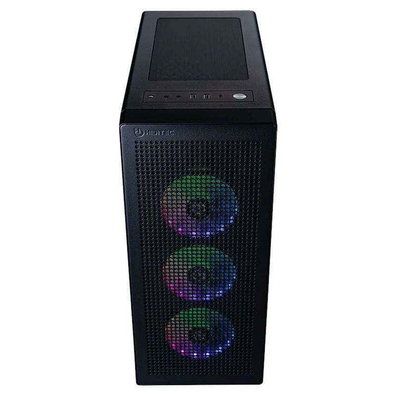 Case computer desktop ATX Hiditec H1 AIR Nero