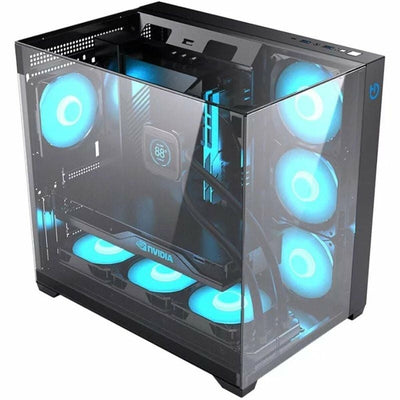 Case computer desktop ATX Hiditec CHA010056 Nero