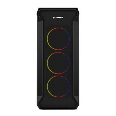 Case computer desktop Micro ATX / Mini ITX / ATX Nox-Xtreme Hummer Quantum Nero