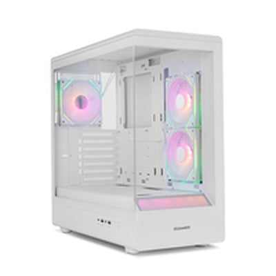 Case computer desktop ATX Nox-Xtreme NXHUMMERSIGNAWH Bianco