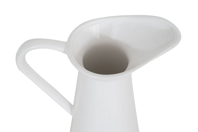 Biscottini Brocca in porcellana bianca decorata "Le Bain Paris" dimensioni larghezza