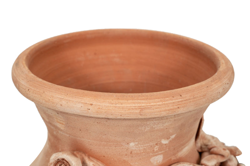 Biscottini Vaso portaombrelli in terracotta di galestro 100% Made in Italy interamente lavorata a mano