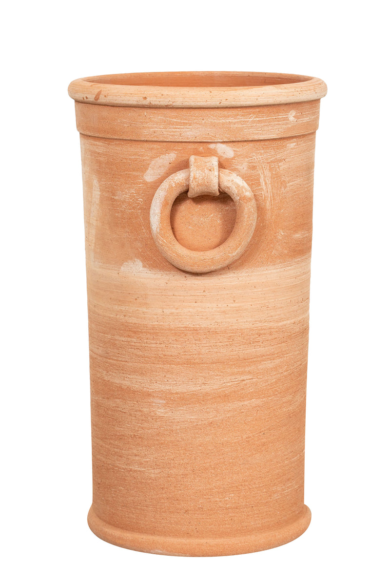 Biscottini Vaso portaombrelli in terracotta di galestro 100% Made in Italy interamente lavorata a mano