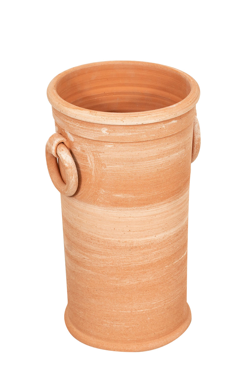 Biscottini Vaso portaombrelli in terracotta di galestro 100% Made in Italy interamente lavorata a mano