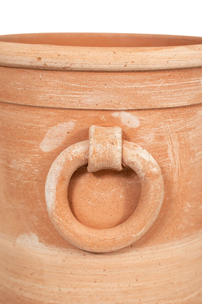 Biscottini Vaso portaombrelli in terracotta di galestro 100% Made in Italy interamente lavorata a mano