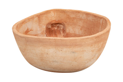 Biscottini Vaso a forma di faccia in Terracotta 100% made in Italy interamente lavorata a mano al tornio