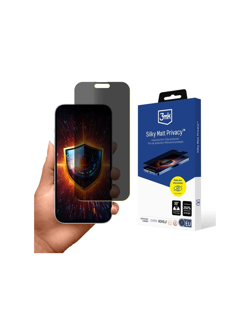 3mk Silky Matt Privacy - Matte Privacy Film for iPhone 17 Pro