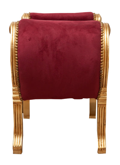 Biscottini Panchetta stile francese Luigi XVI in legno massello di faggio XVI, faggio,