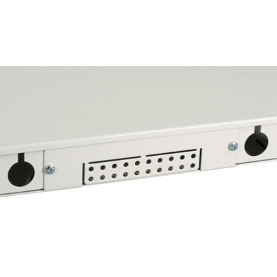 Box Ottico Versione Scorrevole 1U Senza Pannello Frontale Grigio