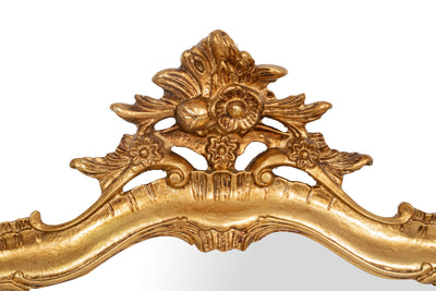 Biscottini SPECCHIERA DA PARETE IN LEGNO FINITURA FOGLIA ORO ANTICATO MADE IN ITALY