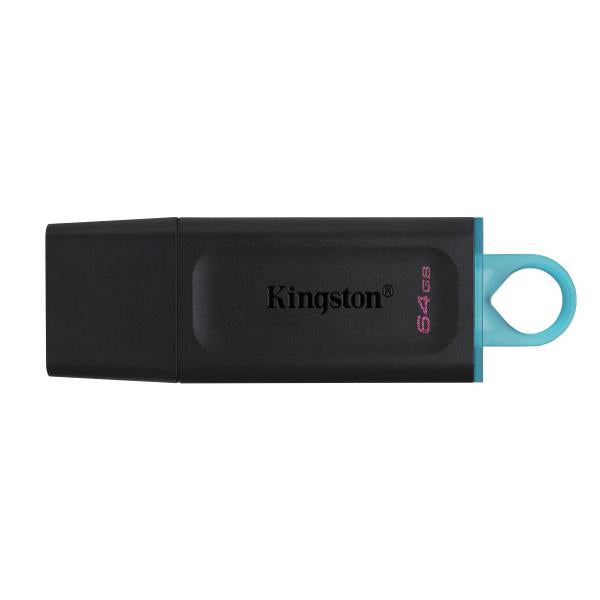 Memoria Pen Drive Kingston DataTraveler Exodia DTX/64 - USB 64 GB 3.2 Gen 1 - Nero/Verde