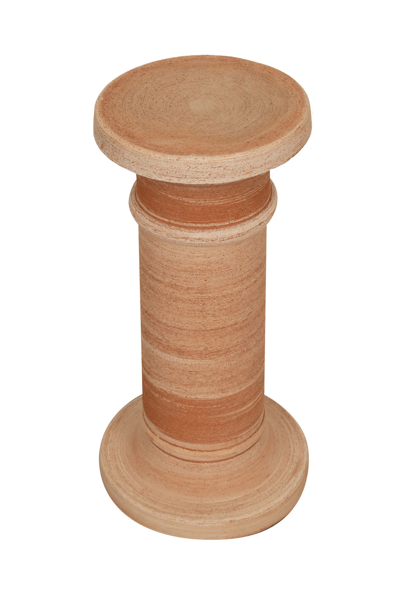 Biscottini Colonna portavaso in Terracotta 100% Made in Italy interamente Lavorata a Mano