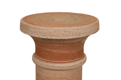 Biscottini Colonna portavaso in Terracotta 100% Made in Italy interamente Lavorata a Mano