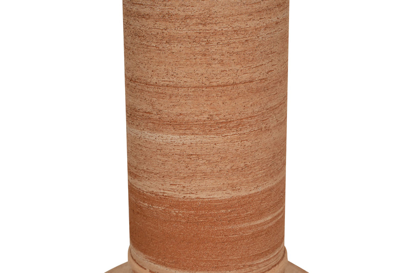 Biscottini Colonna portavaso in Terracotta 100% Made in Italy interamente Lavorata a Mano