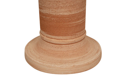 Biscottini Colonna portavaso in Terracotta 100% Made in Italy interamente Lavorata a Mano