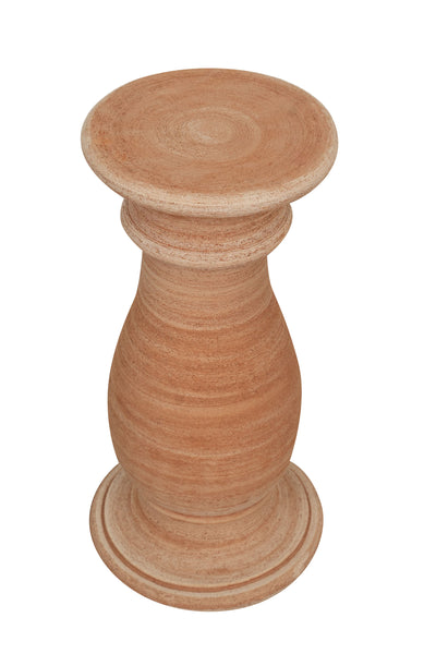 Biscottini Colonna portavaso in Terracotta 100% Made in Italy interamente Lavorata a Mano