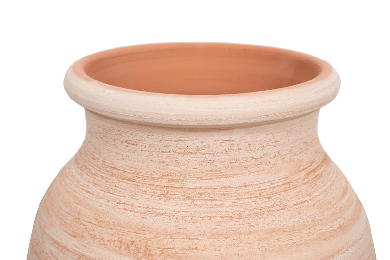 Biscottini Vaso in Terracotta 100% Made in Italy interamente Lavorata a Mano Conca tipo