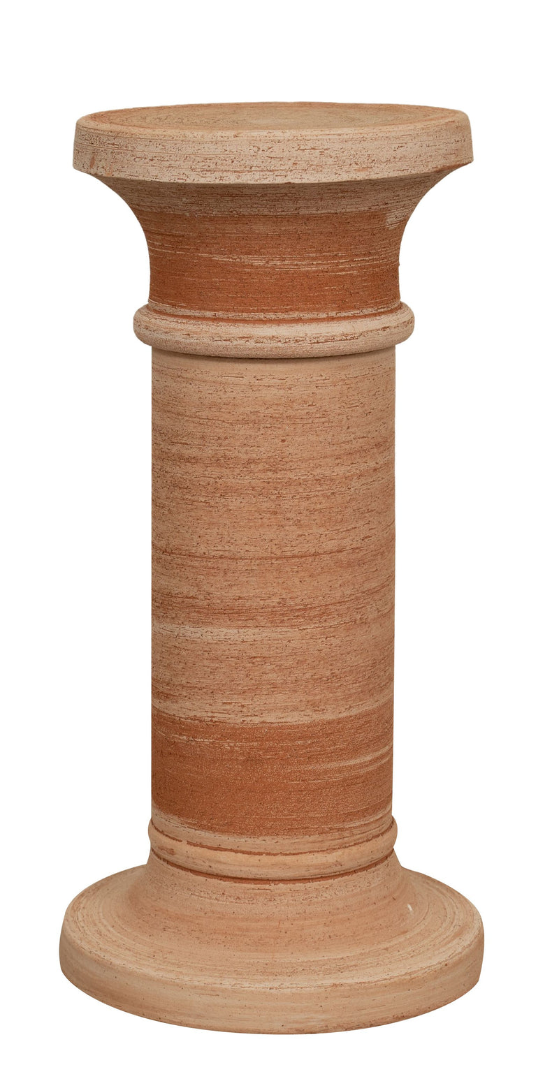 Biscottini Colonna portavaso in Terracotta 100% Made in Italy interamente Lavorata a Mano