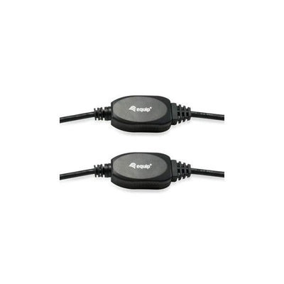 Equip 133348 cavo USB USB 3.2 Gen 1 [3.1 Gen 1] 15 m USB A Nero (133348)