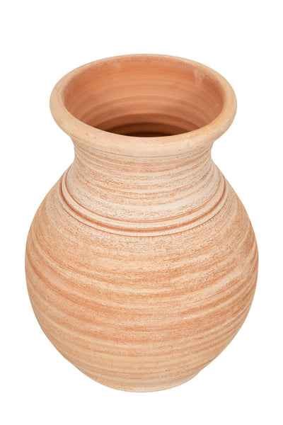 Biscottini Vaso in Terracotta 100% Made in Italy interamente Lavorata a Mano Conca tipo