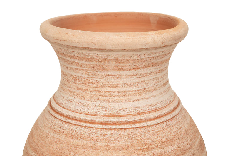 Biscottini Vaso in Terracotta 100% Made in Italy interamente Lavorata a Mano Conca tipo