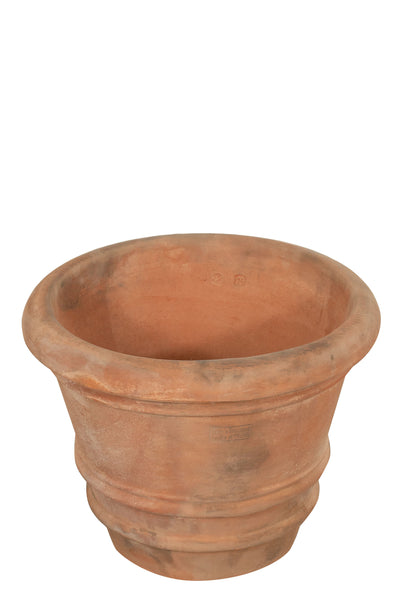 Biscottini CONCA IN TERRACOTTA TOSCANA INVECCHIATA 100% MADE IN ITALY INTERAMENTE LAVORATA A MANO