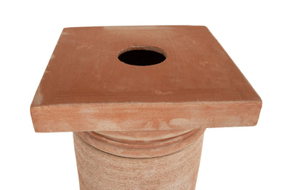 Biscottini Colonna pergola gazebo in Terracotta 100% Made in Italy interamente Lavorata a Mano