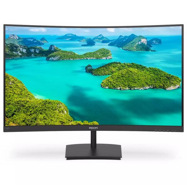 Philips Monitor 24" Led Full Hdcurvo Vga/hdmi 241e1sc