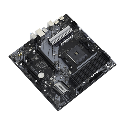 ASRock B550M Phantom Gaming 4 - scheda madre - micro ATX - Socket AM4 - Chipset AMD B550 - USB 3.2 Gen 1 - Gigabit LAN - grafica integrata (CPU richiesta)