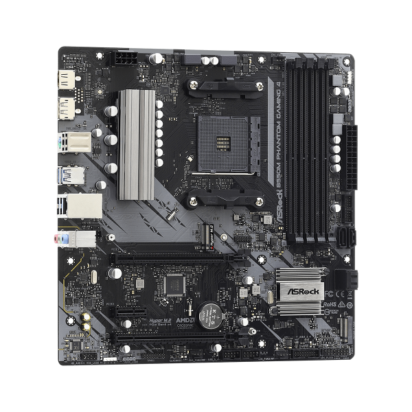 Asrock Mb Am4 B550m Phantom Gaming 4 4xddr4 4xsata M.2 Raid Hdmi/dp