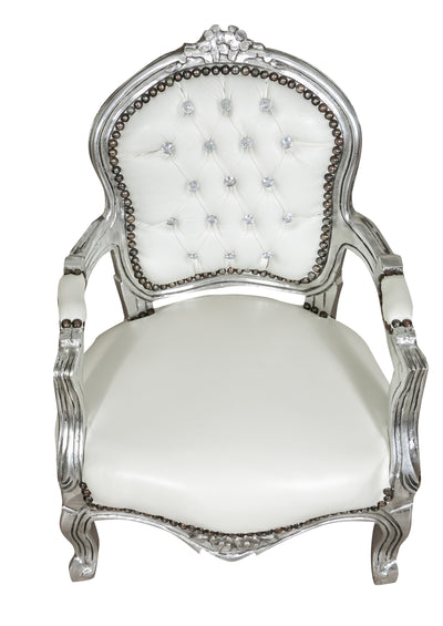 Biscottini POLTRONA STILE FRANCESE LUIGI XVI IN LEGNO MASSELLO DI FAGGIO XVI, faggio,