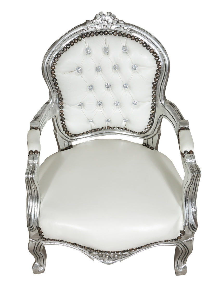 Biscottini POLTRONA STILE FRANCESE LUIGI XVI IN LEGNO MASSELLO DI FAGGIO XVI, faggio,