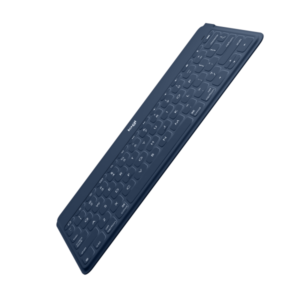 Logitech 920-010052 tastiera per dispositivo mobile QWERTY Nordic Bluetooth Arancione (Logitech Keys-To-Go - tastatur - QWERT)
