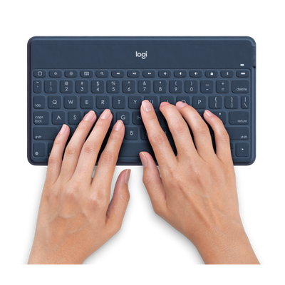 Logitech 920-010052 tastiera per dispositivo mobile QWERTY Nordic Bluetooth Arancione (Logitech Keys-To-Go - tastatur - QWERT)