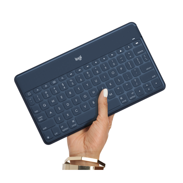 Logitech 920-010052 tastiera per dispositivo mobile QWERTY Nordic Bluetooth Arancione (Logitech Keys-To-Go - tastatur - QWERT)