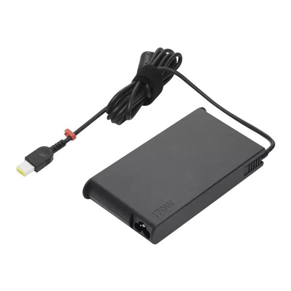 Lenovo 4X20S56705 adattatore e invertitore Interno 170 W Nero (Lenovo ThinkPad 170W Slim AC Adapter [Slim-tip] - Power adapter - AC 100-240 V - 170 Watt - black - for ThinkPad P1 Gen 5, P15v Gen 2, P