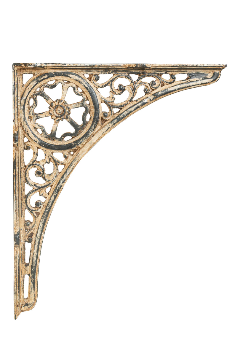 Biscottini Mensola a muro in ghisa finitura anticata Molto solida robusta Offerta