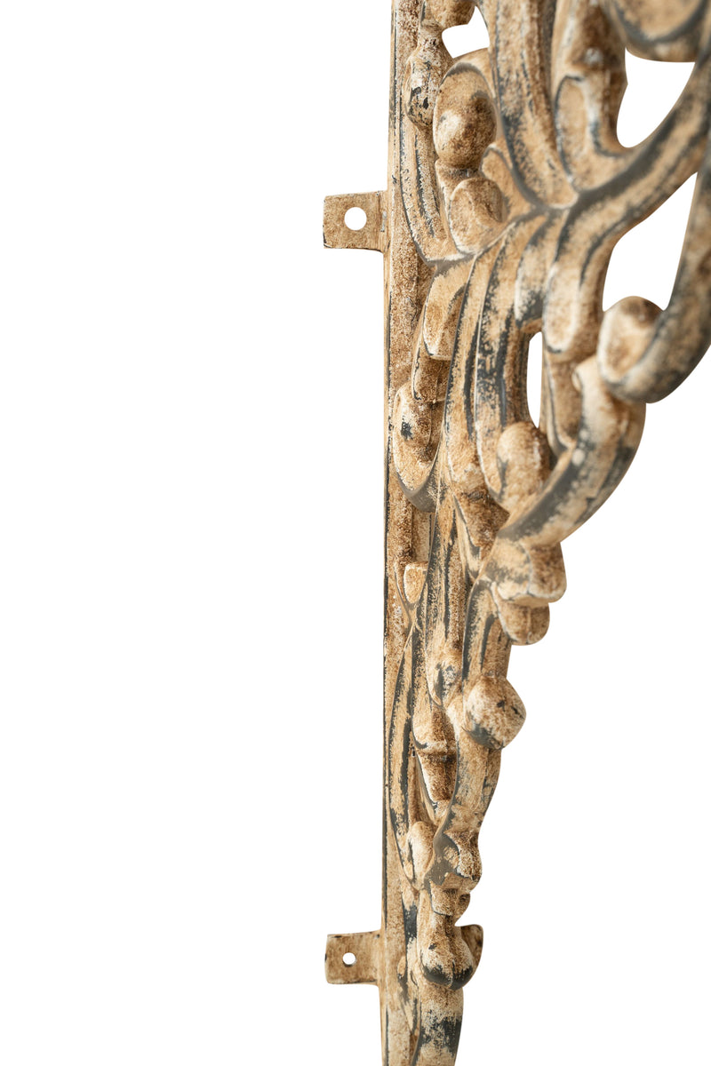 Biscottini Mensola a muro in ghisa finitura anticata Molto solida robusta Offerta