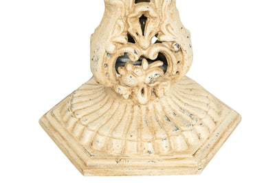 Biscottini Portavasi in ghisa finitura anticata Molto robusto, solido Offerta Speciale