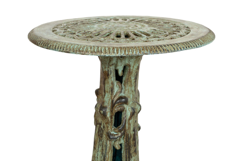 Biscottini Portavasi in ghisa finitura anticata Molto robusto, solido Offerta Speciale