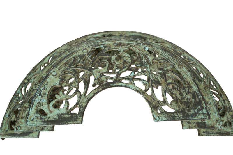 Biscottini Portavasi in ghisa finitura anticata Molto robusto, solido Offerta Speciale